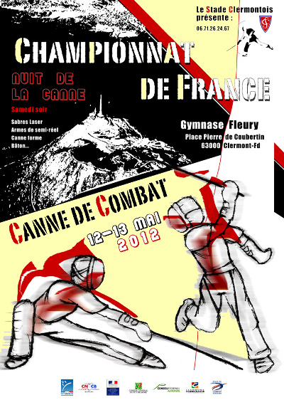 12-13 mai 2012 - Championnat de France - Canne de combat