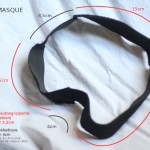 2ème version des tours de masque, avec élastique noir et bandes plus larges.