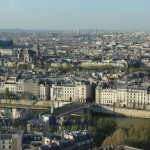 Vue de Paris par le 24e étage de la tour Zamansky