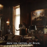 Combat de canne entre Alfred et le jeune Bruce Wayne dans la série Gotham