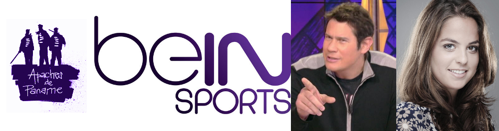 Canne de combat, BeIN Sports, Vincent Parisi et Anouchka Delon