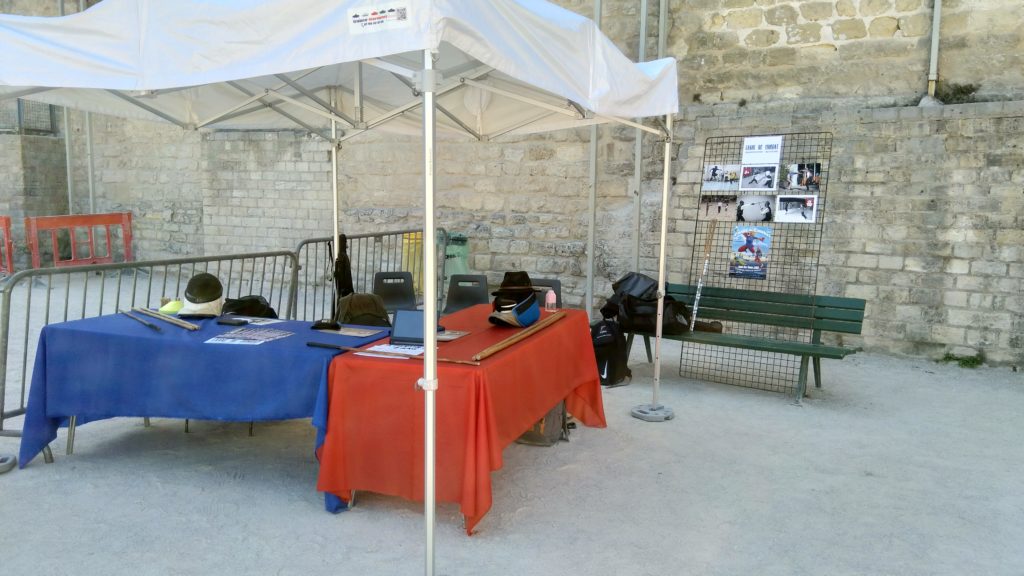 canne de combat paris arènes lutèce fete sports paris 5