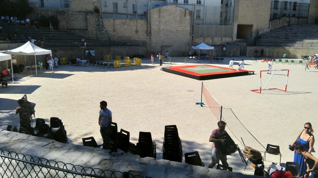 canne de combat paris arènes lutèce fete sports paris 5