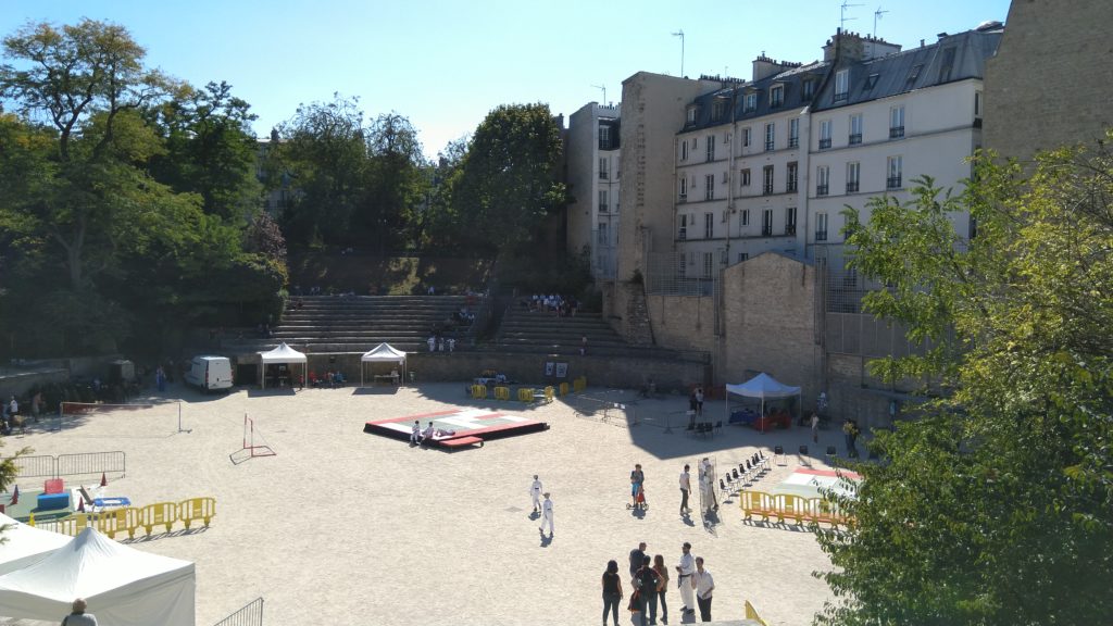 canne de combat paris arènes lutèce fete sports paris 5