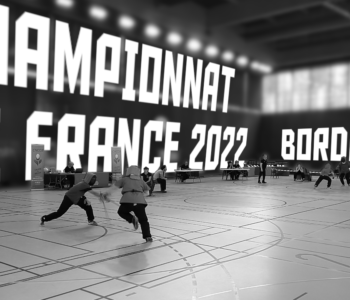 Championnat de France de Canne de Combat 2022 à bordeaux apaches de paname
