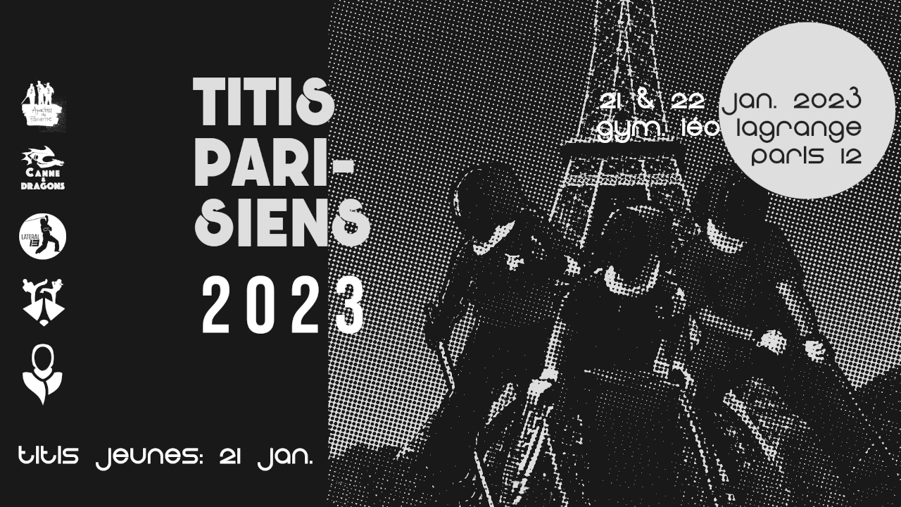 titis 2023 canne de combat paris compétition