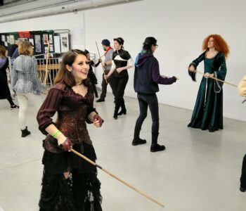 Démos et initiations de Canne de Combat au Salon Fantastique 2019